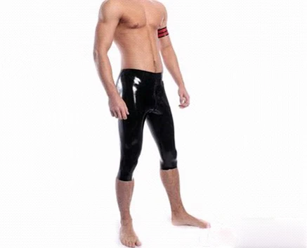 Новая мода 100% натуральный латекс нижнее белье сексуальные черные Фетиш