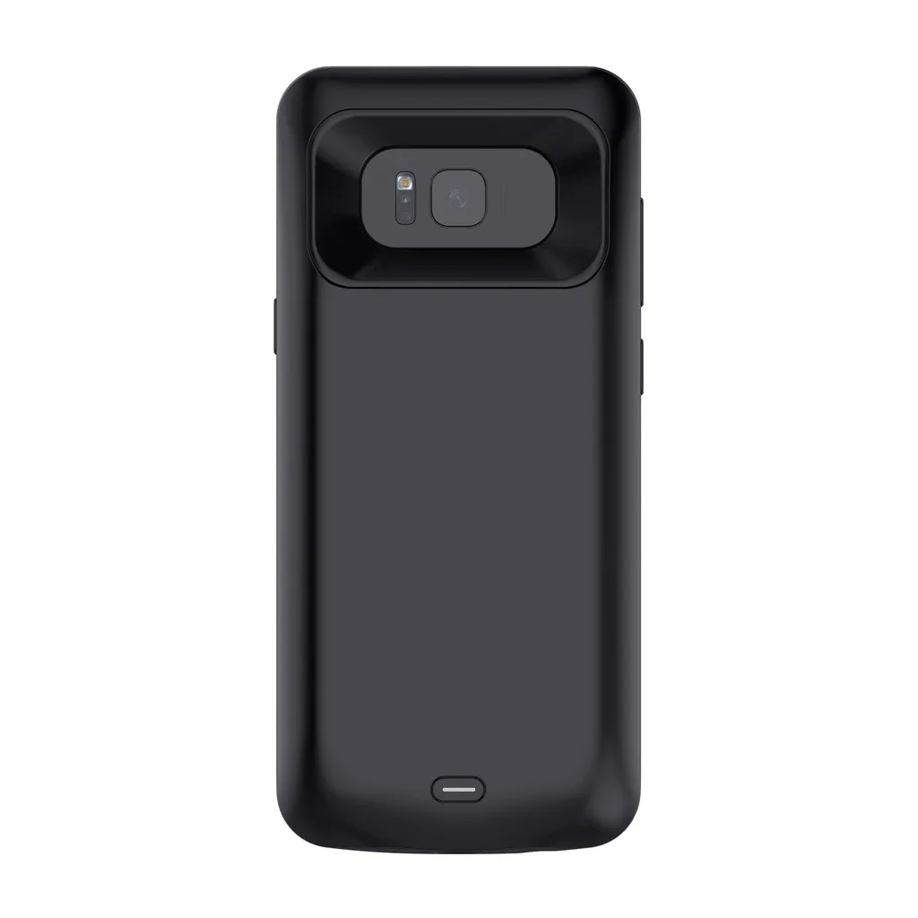5500 мАч Расширенный чехол для зарядки телефона для samsung Galaxy S8 Plus плавные линии эргономичная дуга Удобная защита от пыли