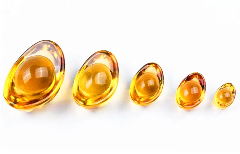 50/60 мм Хрустальный золотой слиток в форме обуви пресс-папье Стекло Ремесло Декор