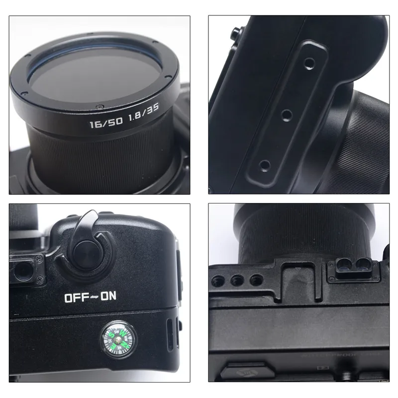 Mcoplus водостойкий Чехол для камеры Sony a6000 100 м/325ft Сплав производства подводный