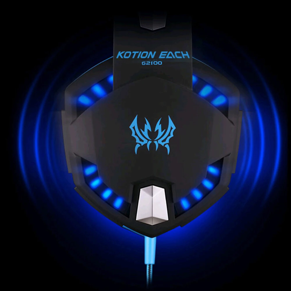 G2100 вибрационная игровая гарнитура с двумя проводными наушниками 3 5 мм + USB со