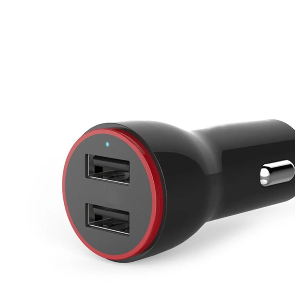 Автомобильный Зарядное устройство-адаптер с двумя USB Зарядное устройство 24 Вт PowerDrive 2 для iPhone X/8/7/6s/Plus iPad Pro/Air 2 mini Galaxy S7/S6/Edge/Plus