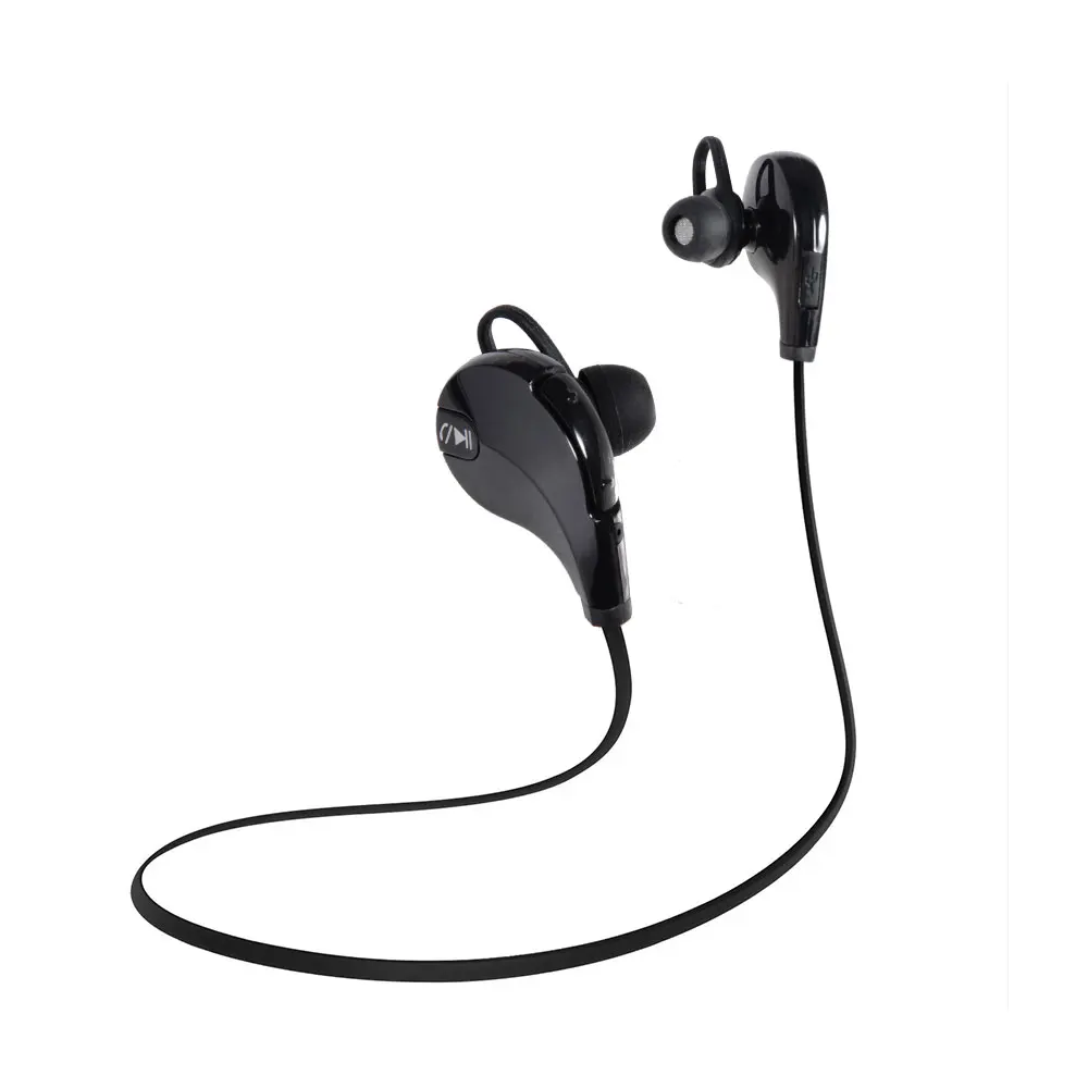 10 шт./лот QY7 Проводной Наушники капельки со стерео Спорт для бега Hands free Bluetooth с