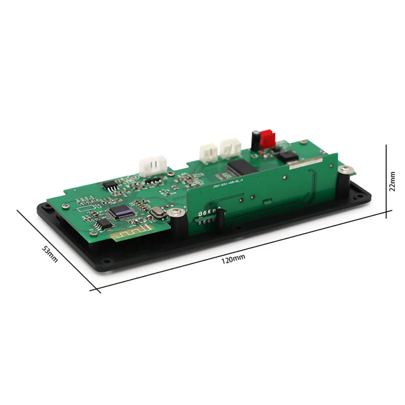 Dc12V Mp3 Bluetooth декодер плата аудио модуль Usb Aux Fm Радио пульт дистанционного