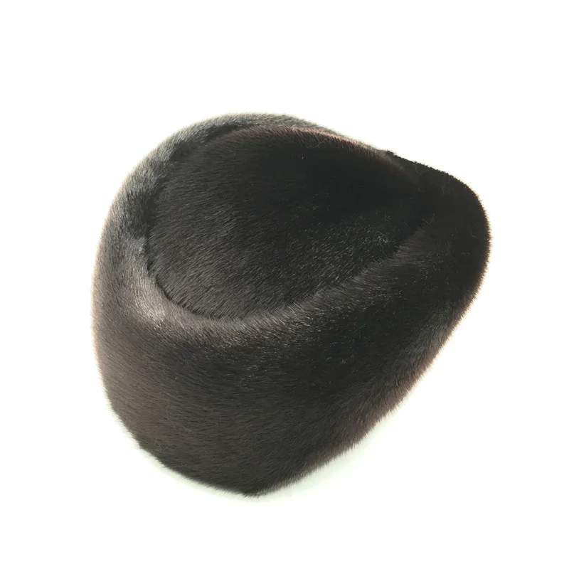 2021 Последняя мода уплотнения меховая шапка 100% реальные развивающий коврик для
