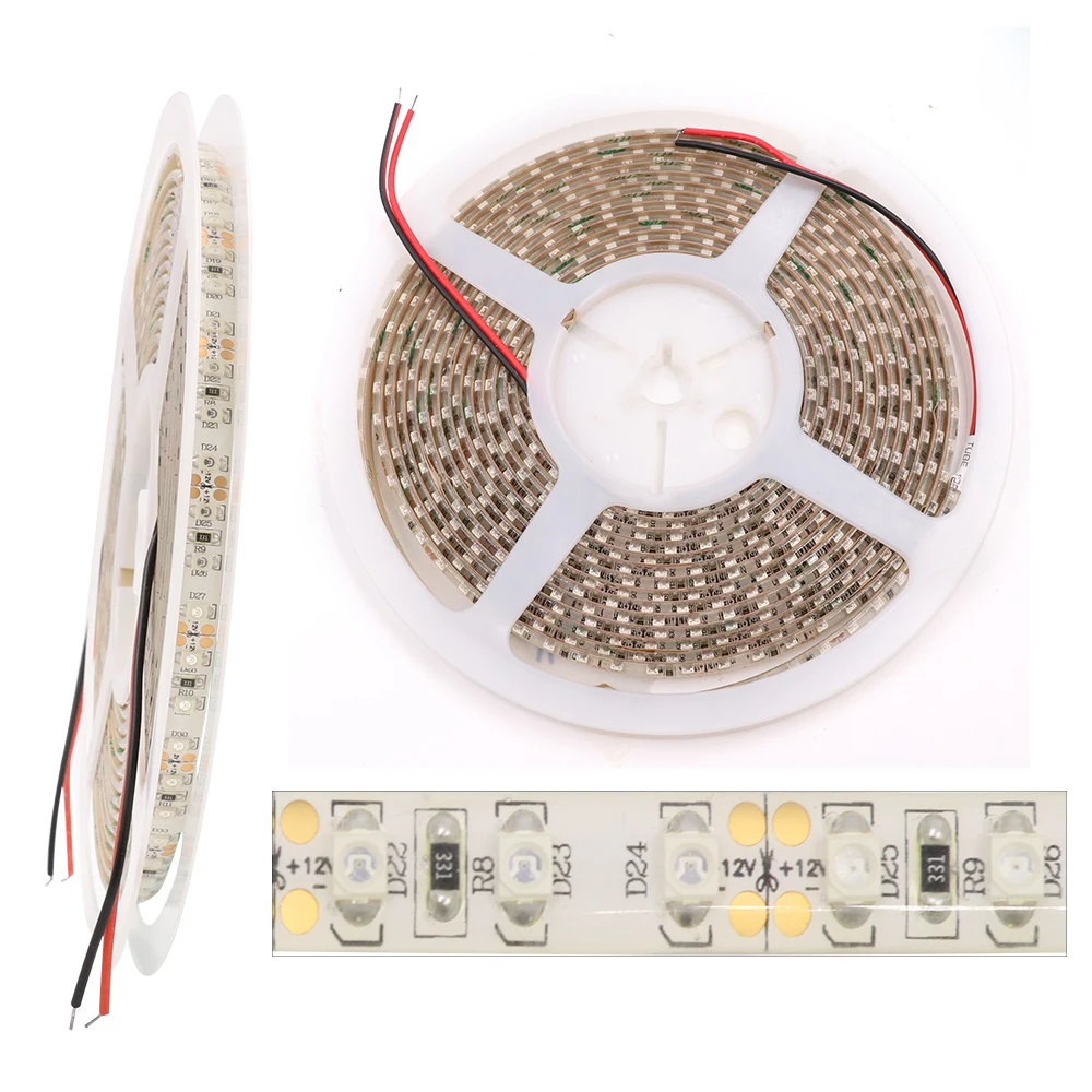 Высокое качество 5 м 395nm Ультрафиолетовый светодиодный полосы 5050 3528 SMD фиолетовый