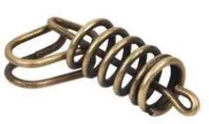 

Spring Shaped Metal Wire Puzzle Bronze Color
