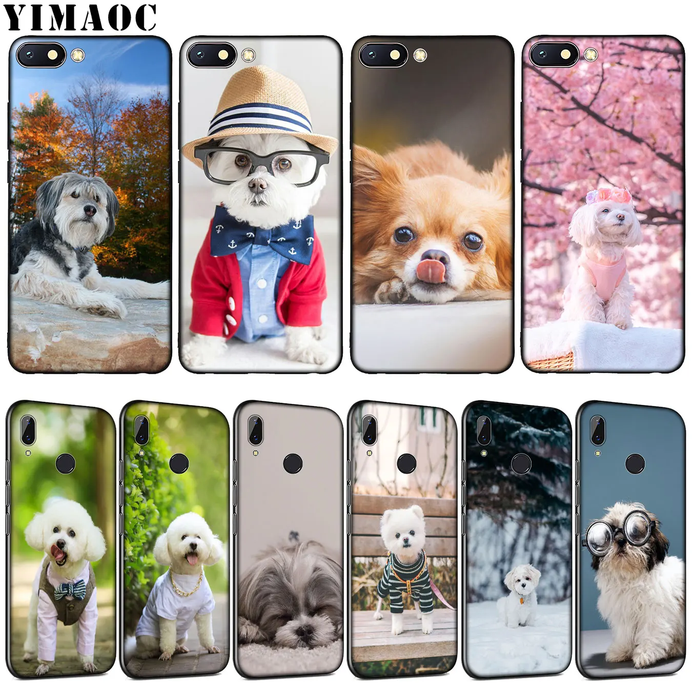 Мягкий силиконовый чехол YIMAOC для Xiaomi Redmi K30 K20 8A 7A 6A 5A S2 GO Note 8 8T 7 5 6 Pro|Бамперы| |