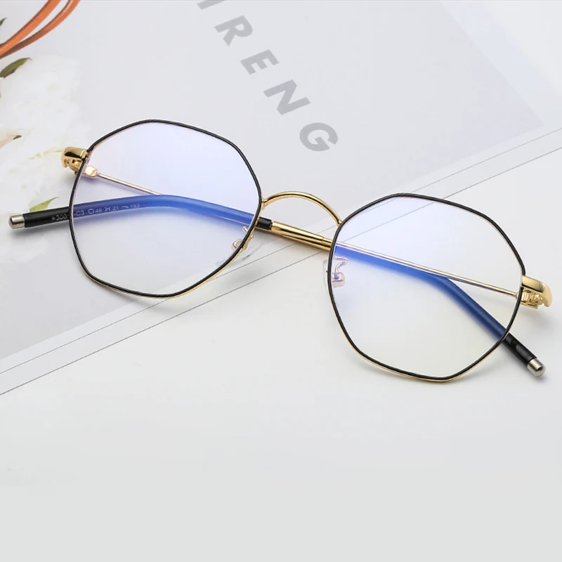 Очки из металлического сплава для мужчин и женщин неровные очки мужские чтения