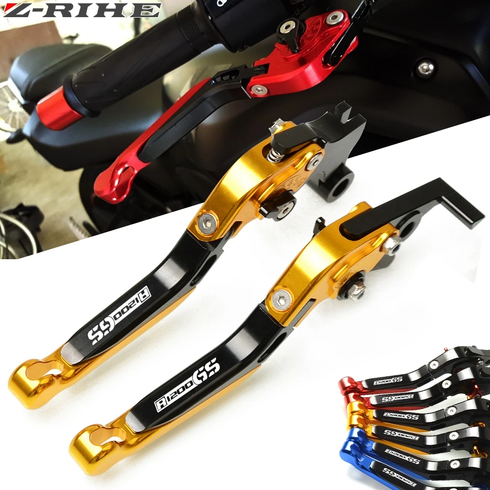 For BMW R1200GS ADVENTURE 1200 GS 2006-2013 2012 Motorcycle Adjustable Folding Extendable Brake Clutch Lever FOR LOGO | Автомобили и