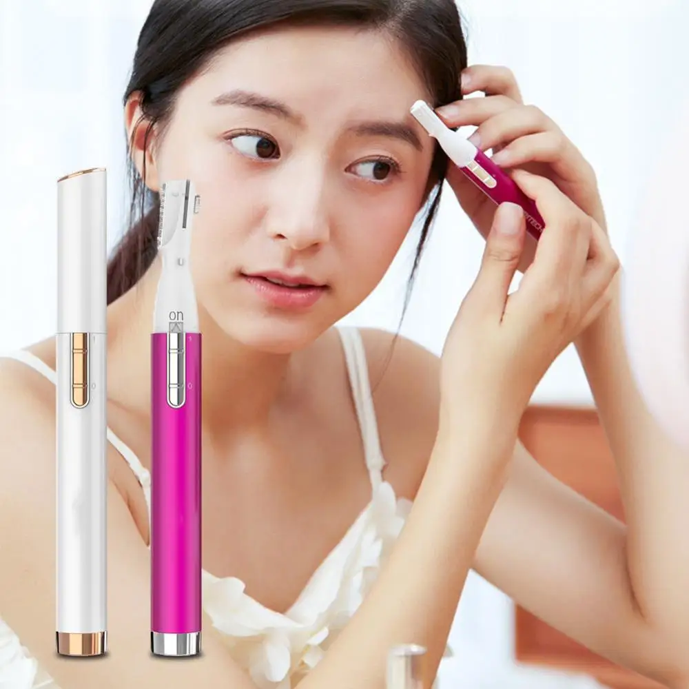 Электрический триммер для бровей Эпилятор USB Перезаряжаемый Sourcil устройство