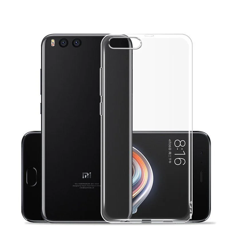 Для Xiaomi Mi Note 3 чехол Ультратонкий Мягкий ТПУ силиконовый гелевый Прозрачный для