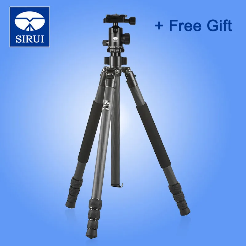 Sirui R1204 + G10KX DHL Бесплатная Профессиональный штатив из углеродного волокна