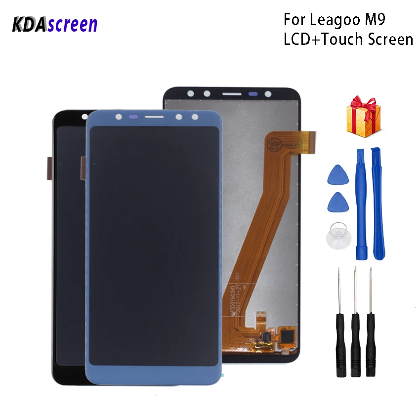 Для Leagoo M9 ЖК дисплей сенсорный экран дигитайзер Замена для Телефон Запчасти