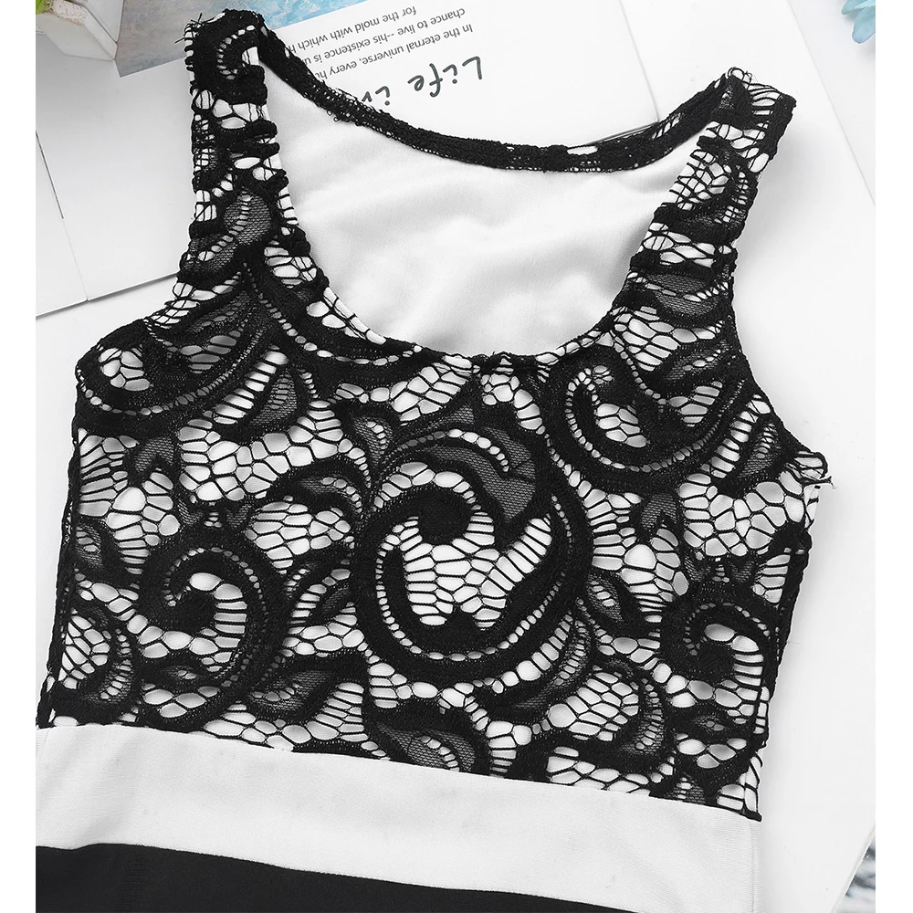 Цельнокроеное балетное платье с леопардовым принтом для девочек кружевной топ