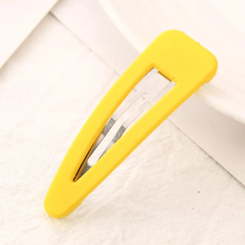 Yellow 10 шт., новые женские заколки для волос ярких цветов, 10 цветов, шпильки с блестками, заколки для волос, повязки для волос аксессуары, модные заколки для волос - Цвет: Yellow