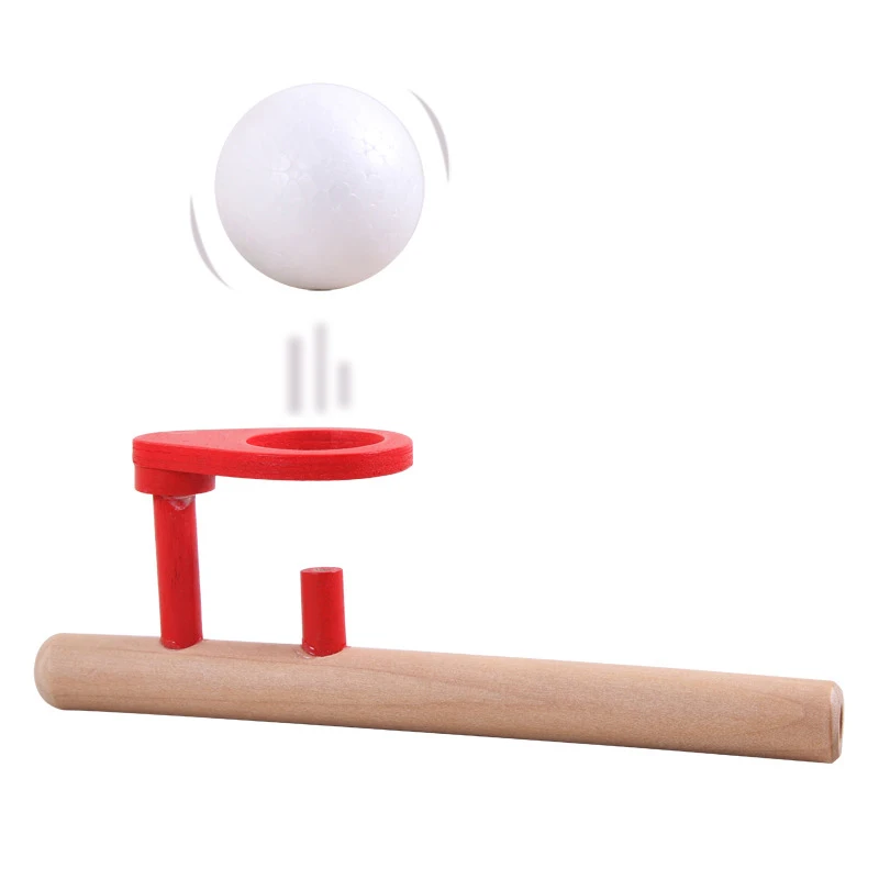 

Wooden toys fun Blowing Ball Game Classic early childhood fun educational toys for children hole ball