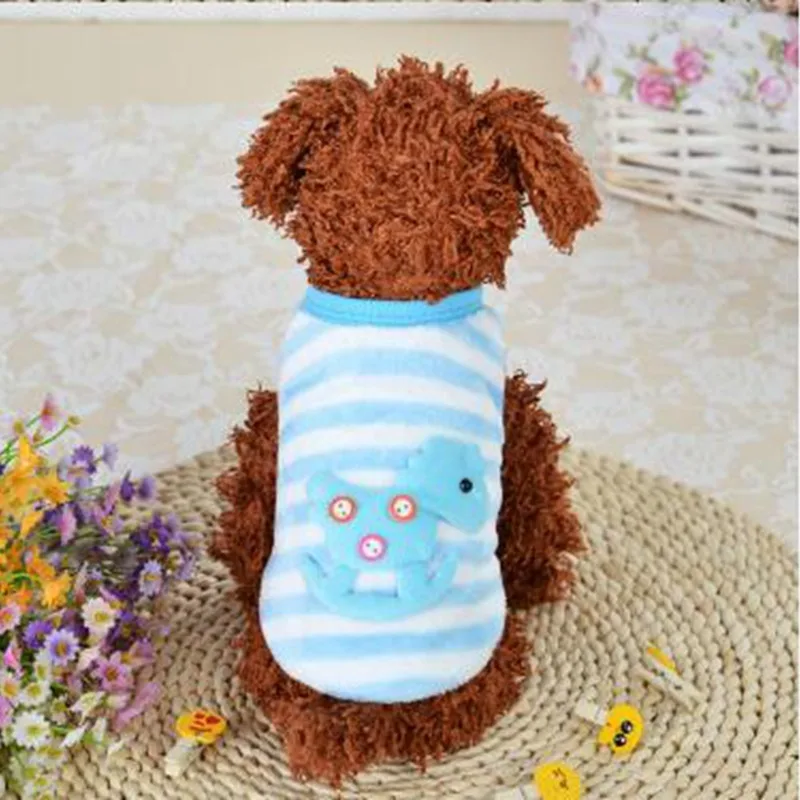 Толстовки для собак Moda Pet Dogbaby Коралловая флисовая толстовка чихуахуа одежда xxs