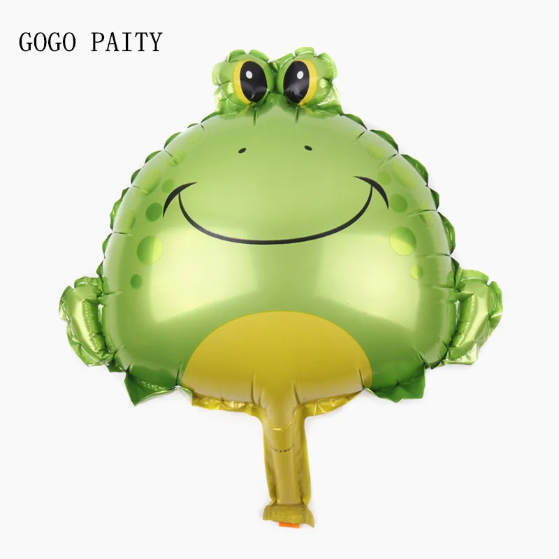 GOGO PAITY Burst! Мини-шар из алюминиевой фольги с изображением животных-лягушек | Дом и