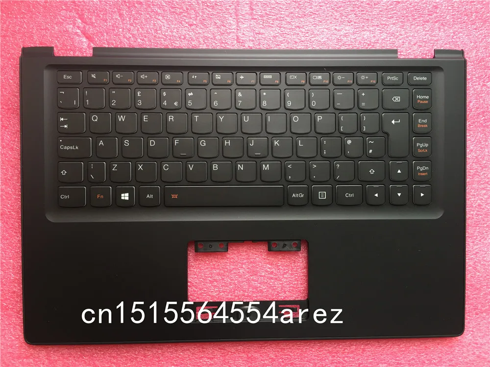 Новый оригинальный ноутбук lenovo YOGA 2 13 Yoga2 Palmrest верхний чехол с подсветкой