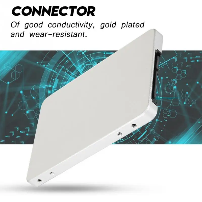 M.2 NGFF SATA SSD до 2 5 дюймов адаптер карты Серебряный внешний корпус алюминий высокое