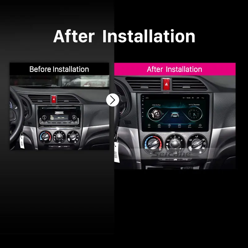 

Seicane 10.1 inch Car Multimedia Player Android 8.1 GPS Auto radio 2 Din for 2018 2019 Honda Crider with Bluetooth WIFI AUX