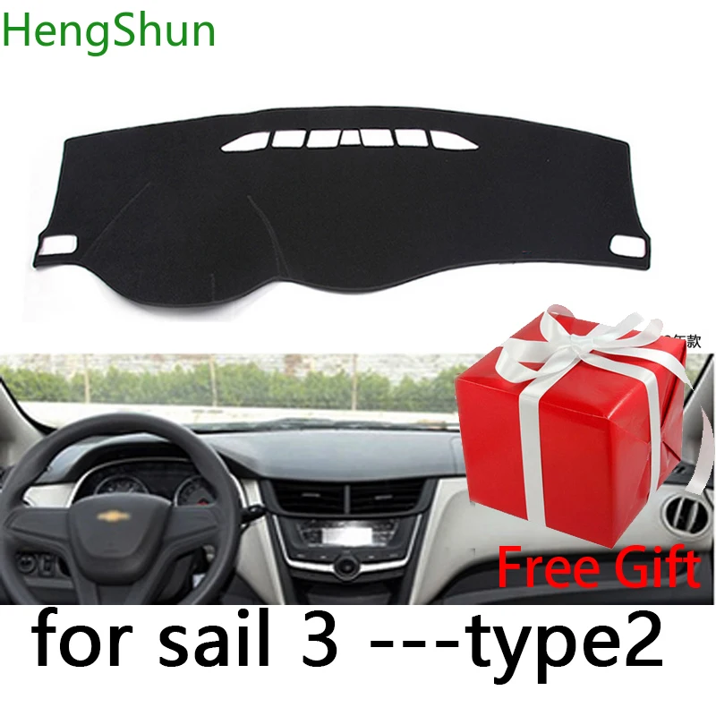 

Автомобильный коврик для приборной панели Chevrolet Sail 3 2015 2016 2017 2018 наклейка на приборную панель