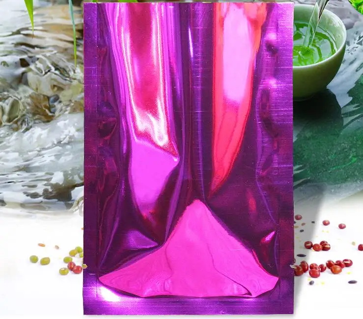 100 шт. пакеты для вакуумной упаковки чая из алюминиевой фольги|Сумки вещей| |