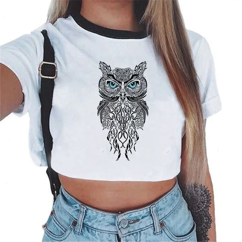 Женские топы и блузки CDJFLH в стиле Харадзюку летняя рубашка 2018 женский топ с