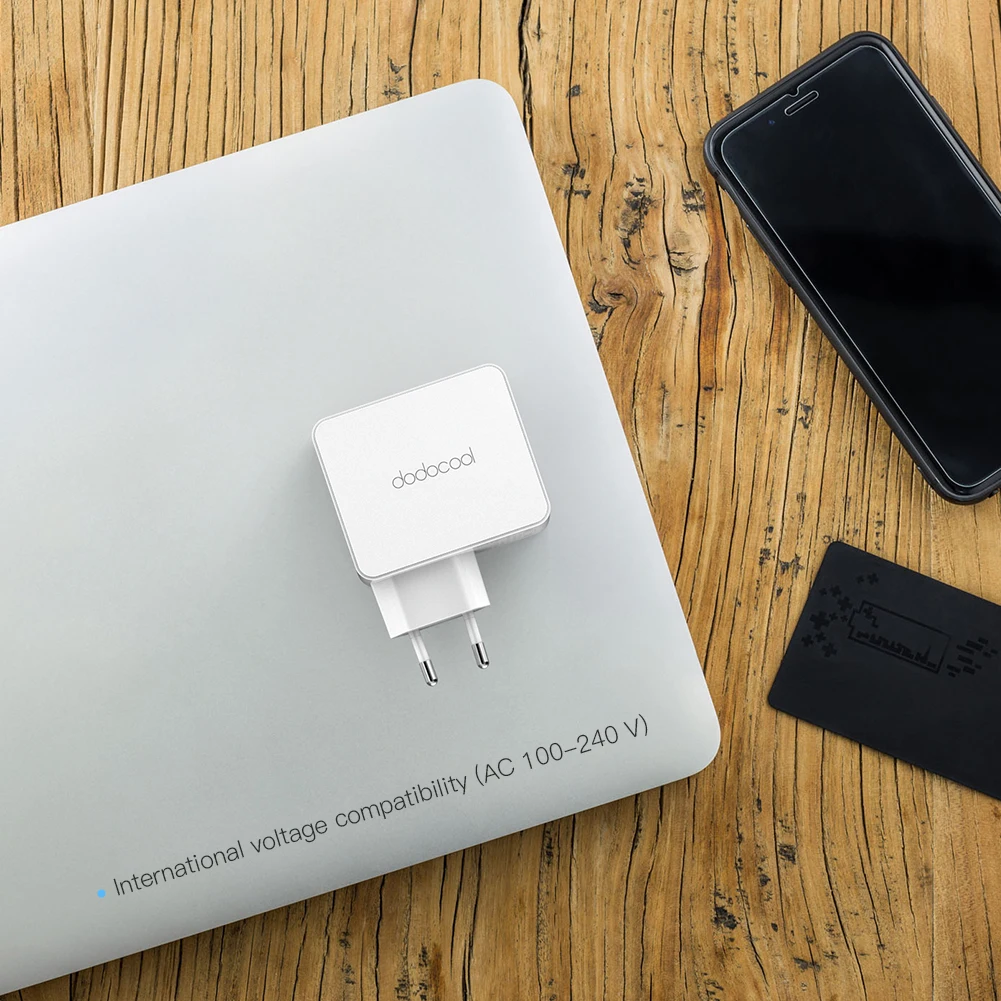 Dodocool 45 Вт usb type-C настенное зарядное устройство адаптер питания с питанием для Apple MacBook/iPhone X/ iPad Pro USB-C PD зарядное устройство