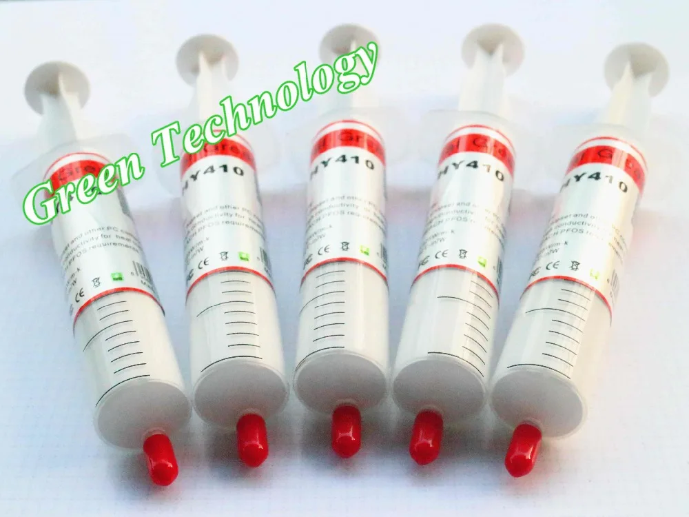 Фото Free Shipping 30g White Thermal Grease Heatsink Compound Paste For CPU GPU VGA 5PCS Best cooling effect №2