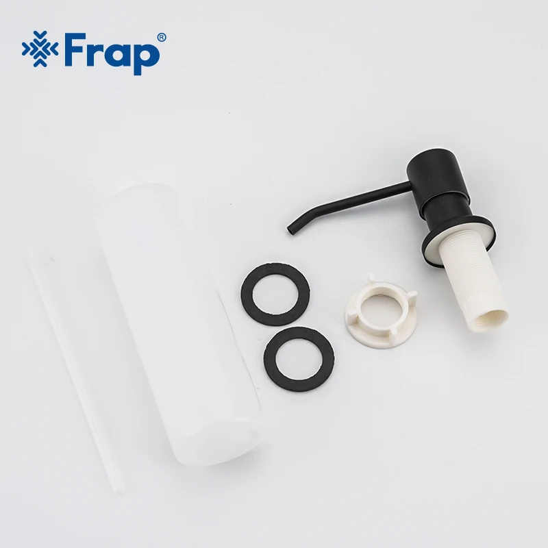 FRAP кухонная раковина на бортике диспенсер для мыла пластиковый никелевый
