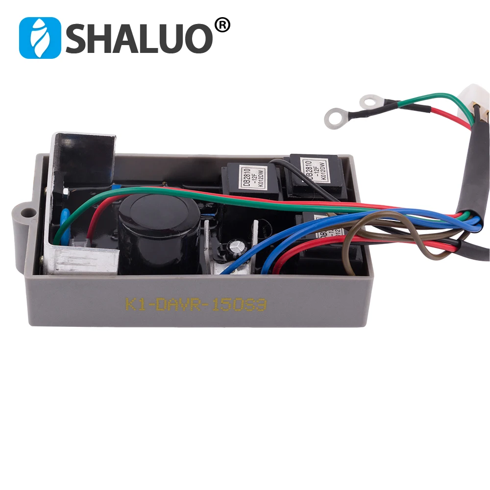 Regulador de Tensão Automático Trifásico 12kva 8 Fios Estabilizador Kipor Peças Gerador Diesel Avr Ki-davr-150s3 15kw