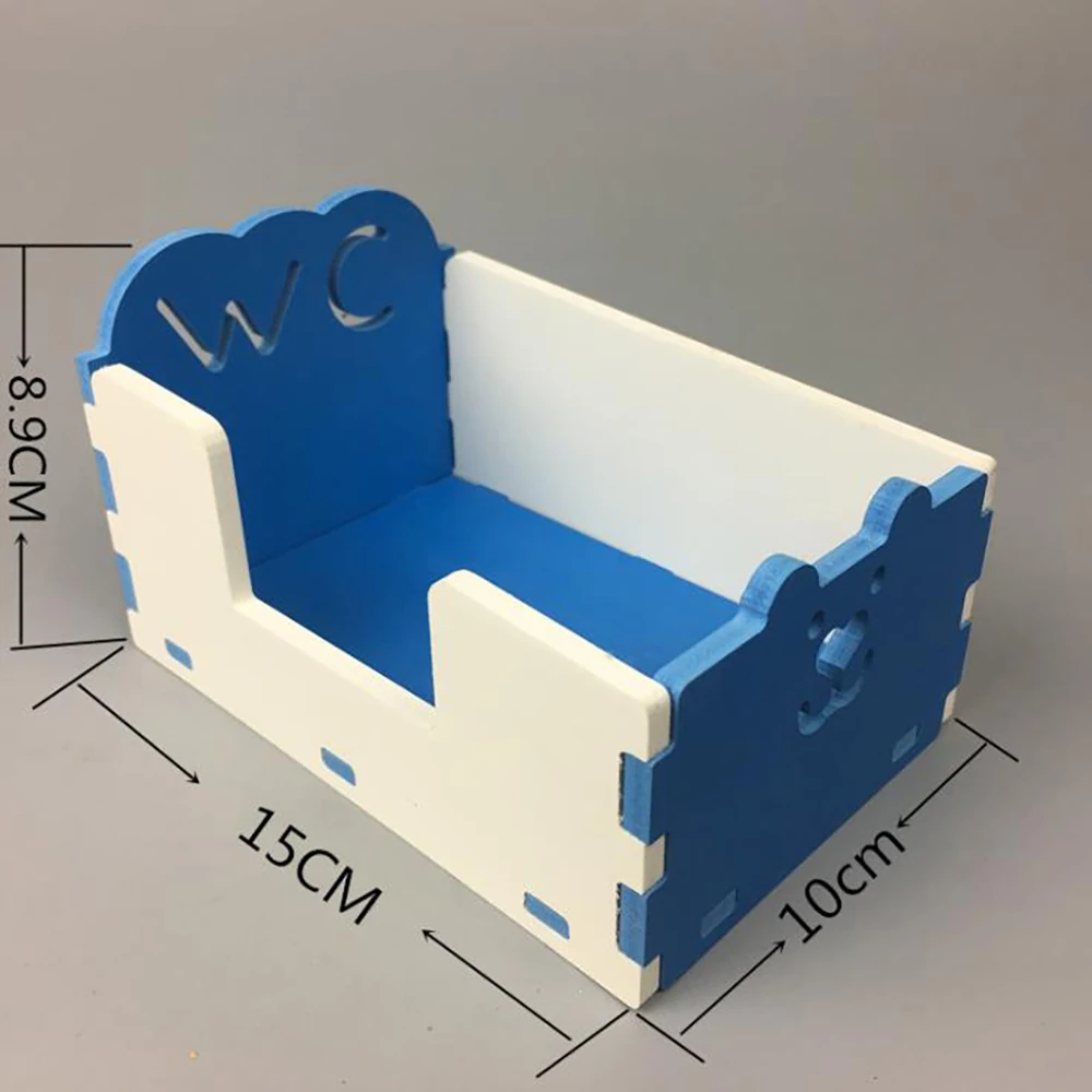 Pet Туалет Малый животное хомяк клетка Гвинея подстилка для поросенка лоток