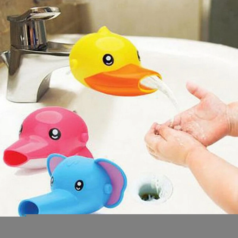 1 шт. Веселая насадка на кран в виде животных расширитель Детские ванны детская