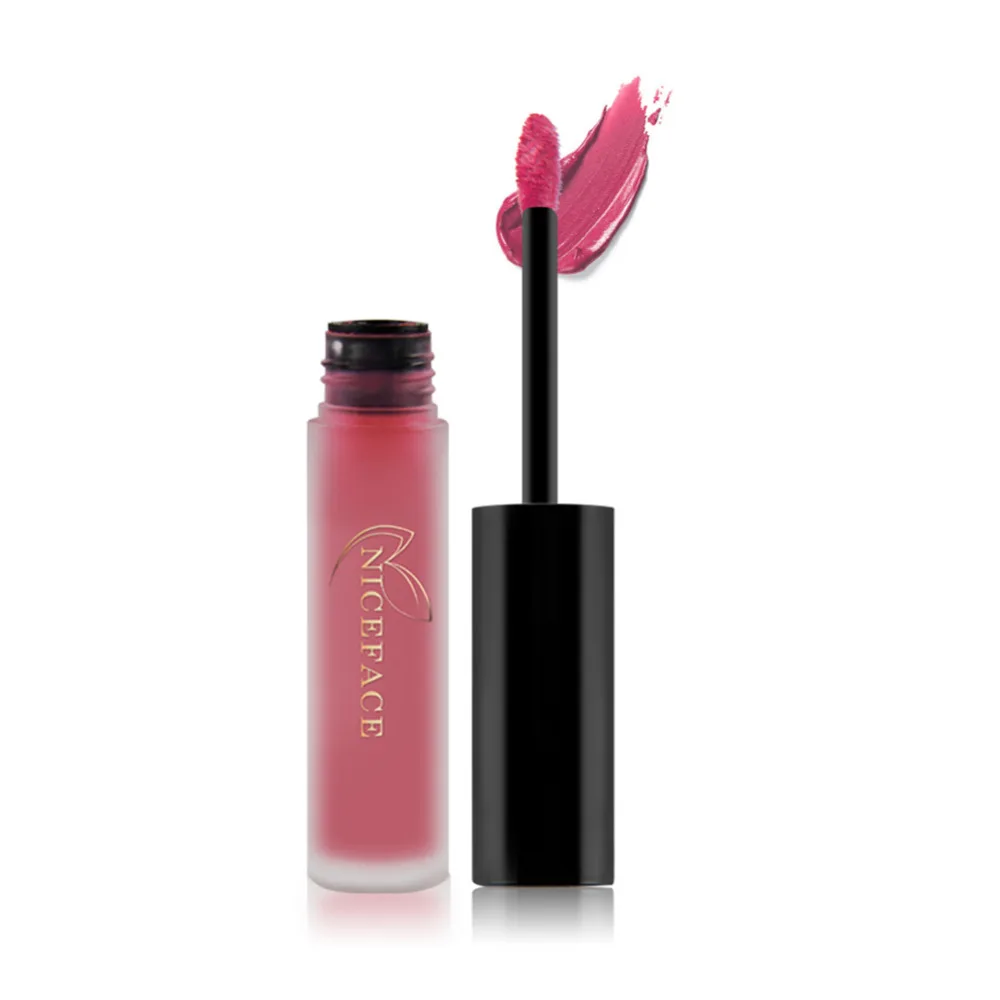 Набор из 3 матовых жидких помад для макияжа Женская губная помада матовый блеск