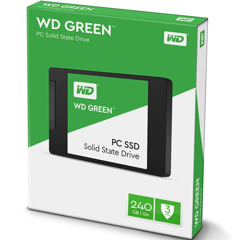 Внутренний жесткий диск Western Digital WD GREEN PC SSD 240 ГБ 2 5 дюйма SATA 3|Внутренние