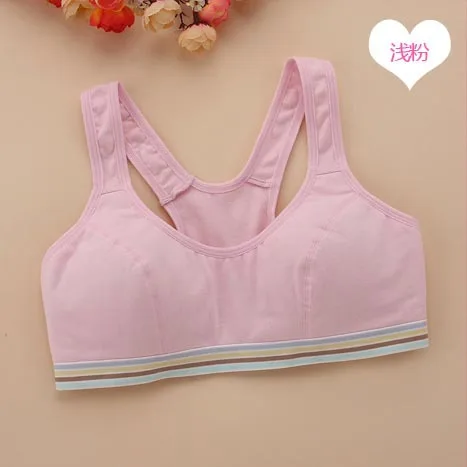 Новые модели 2018 года тонкий хлопковый бюстгальтер для девочек нижнее белье и