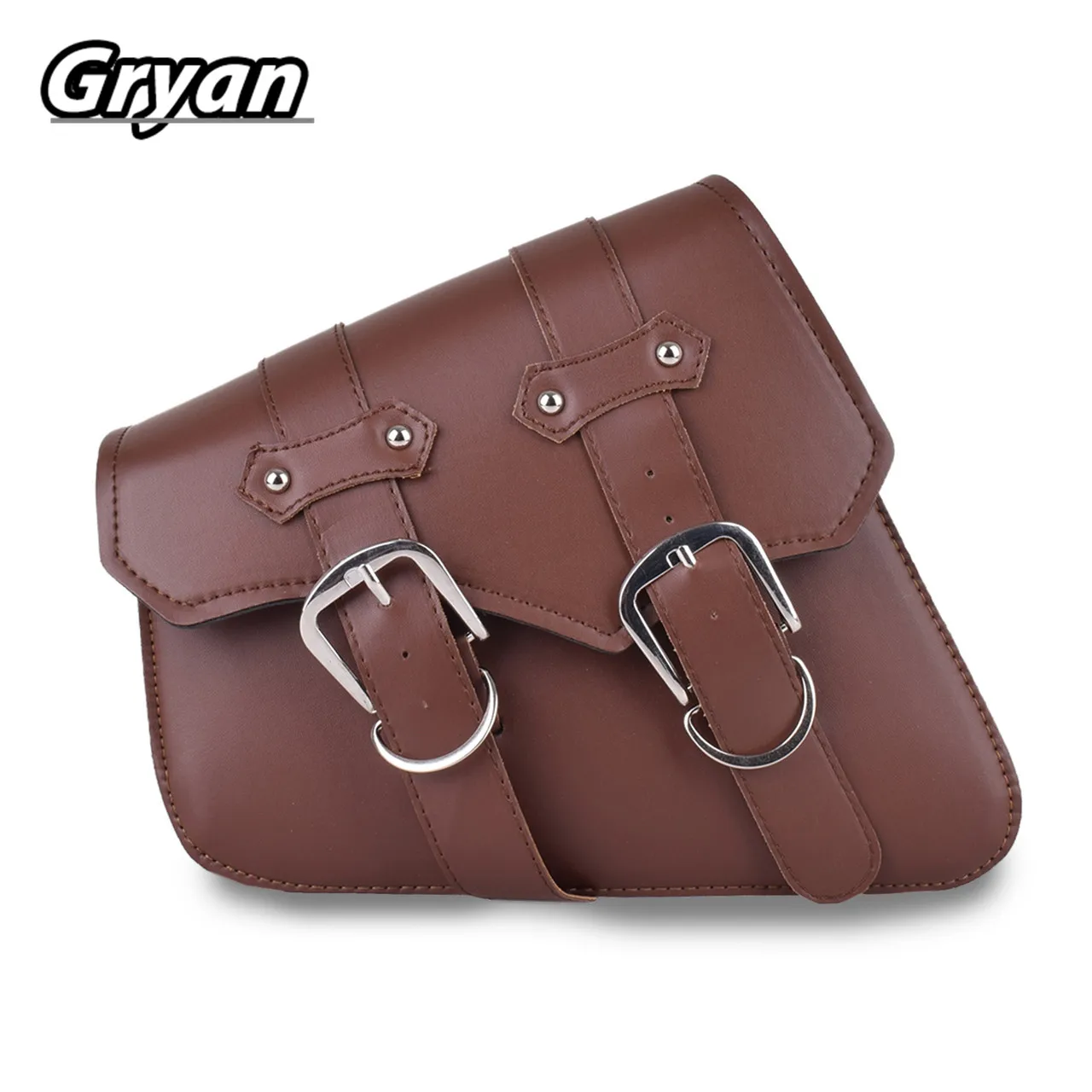 Коричневая сумка для мотоцикла чехол Sacoche Bolsa боковые сумки Sportster Alforjas Para Moto Saddlebags