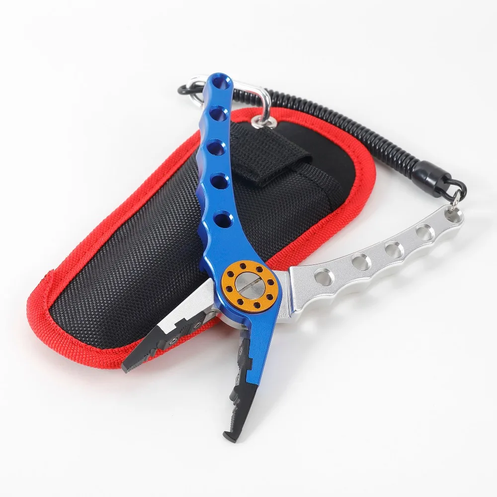 Рыболовные плоскогубцы WORKPRO алюминиевые рыболовные многоцелевой инструмент для