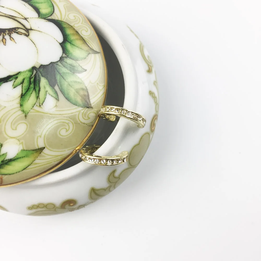 Серьги кольца золотистого цвета 2018 новые этнические модные ювелирные изделия