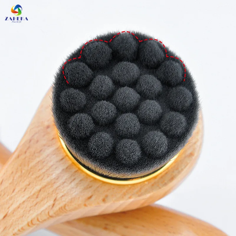 Long Handle Face Clean Brush Wash Deep Cleaning Soft Fiber Mild Massager Facial Care Skin Pore | Дом и сад