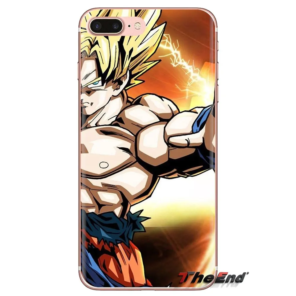 For LG G3 G4 Mini G5 G6 G7 Q6 Q7 Q8 Q9 V10 V20 V30 X Power 2 3 K10 K4 K8 2017 Son Goku Dragon Ball Transparent Soft Cases Covers |