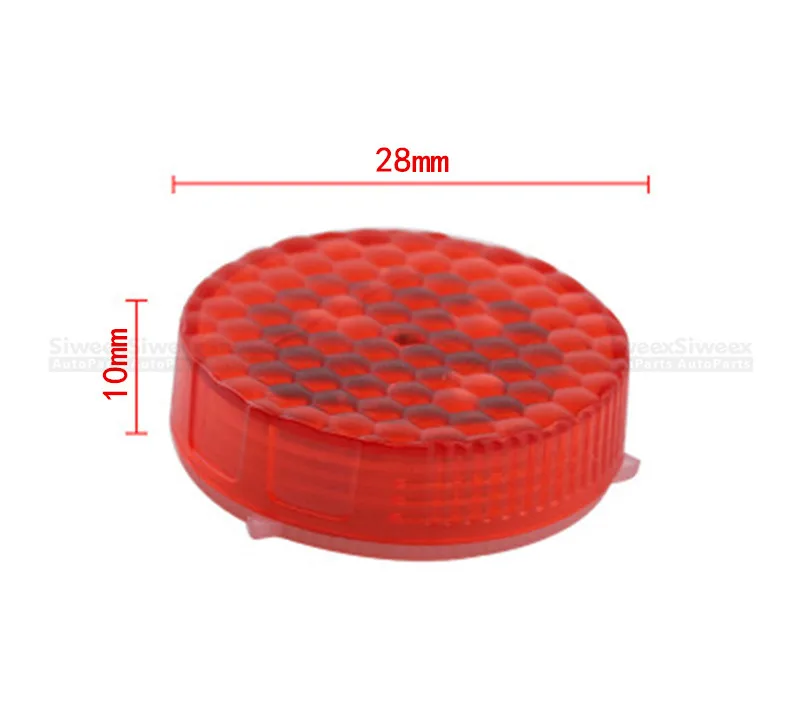 2 шт. автомобиль красный светодиодный Двери Безопасность Предупреждение анти