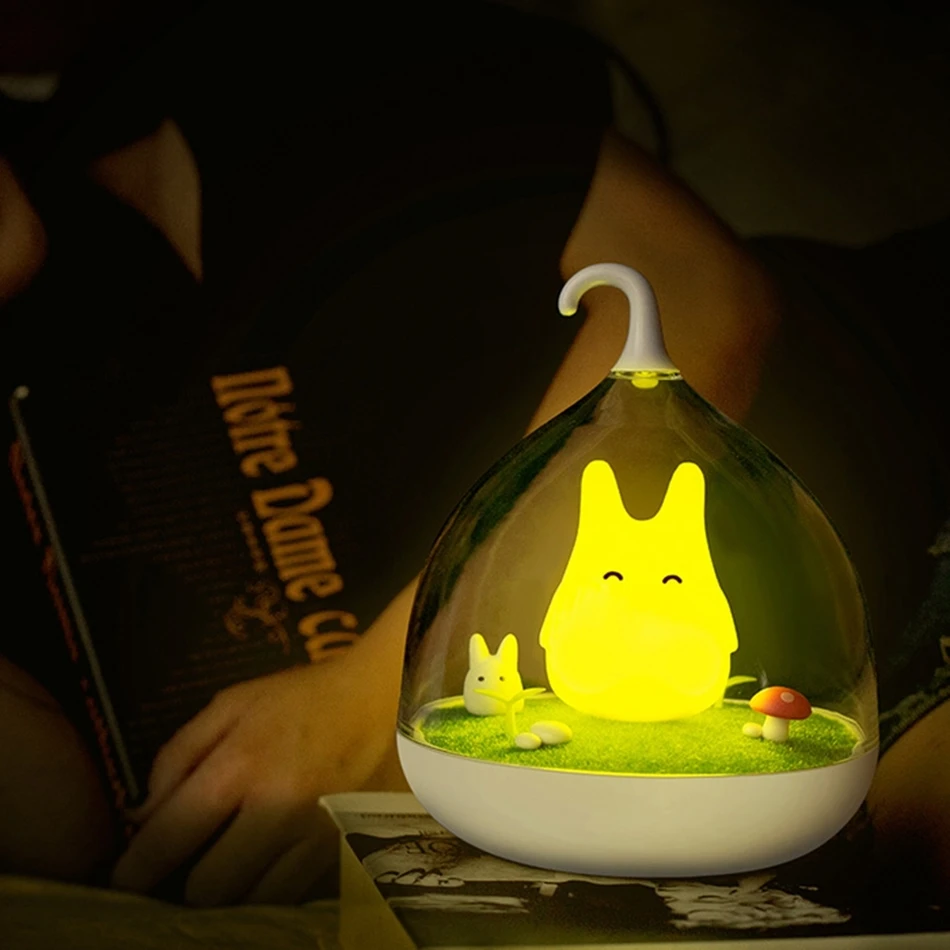 Светодиодный ночник лампа для подарка сенсорный датчик милая птичья клетка с usb