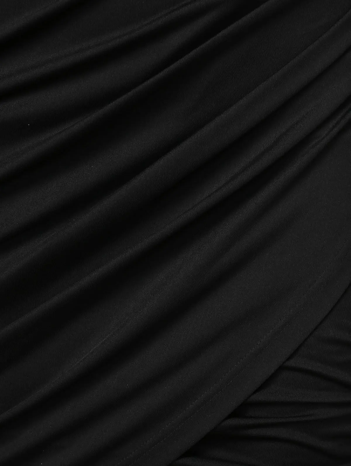 Юбка женская ассиметричная на молнии с рюшами размеры до 5XL | Женская одежда