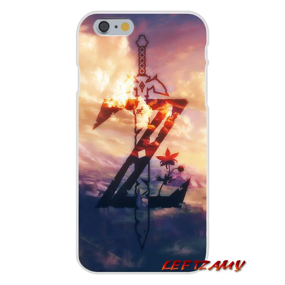 images 9 Для iPhone X XR XS MAX 4 4s 5 5S 5C SE 6 6 S 7 8 Plus Аксессуары чехлы для телефонов игра Легенда о Zelda - Цвет: images 9