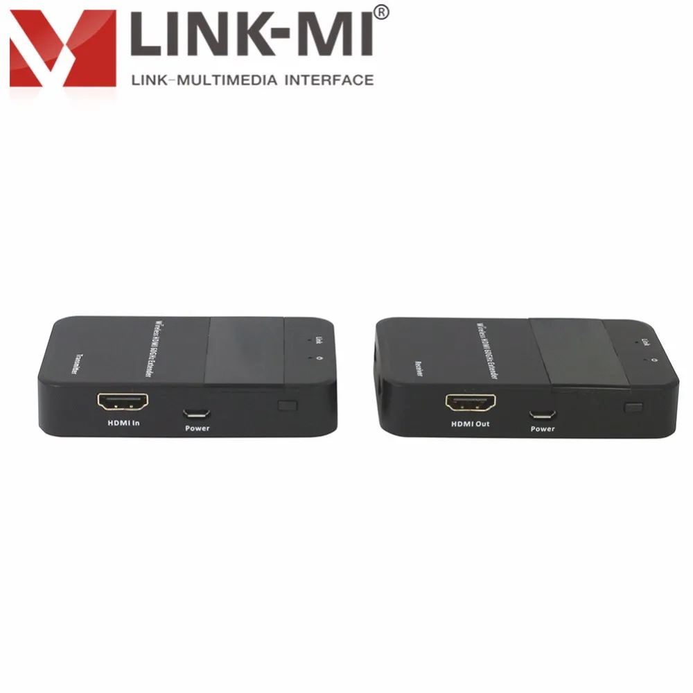 LINK-MI WHD03BWireless HDMI 60G HD трансивер видео на 1080 p Full HD с высоким разрешением без потерь 7,1 канальный цифровой аудио 3D