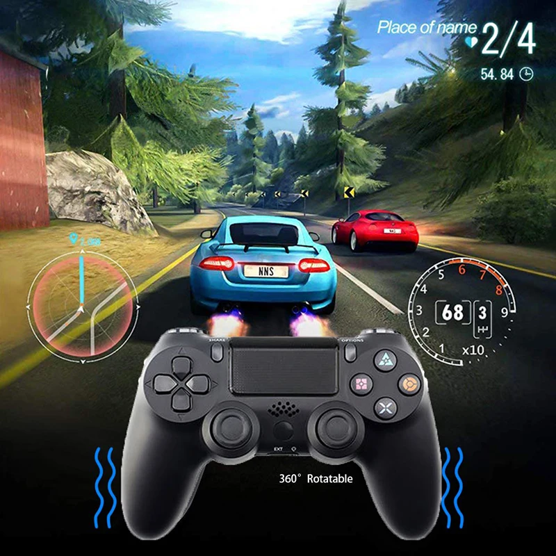 WUIYBN геймпад PS4 контроллер Bluetooth беспроводной/USB проводной джойстик для SONY Playstation 4 игровой автомат консоль ПК паровой
