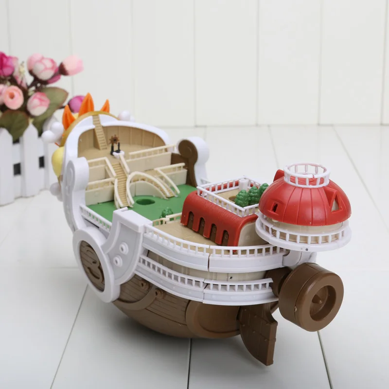 35 см 14 дюймов Одна деталь Таузенд Санни модель пиратского корабля ПВХ фигуркы